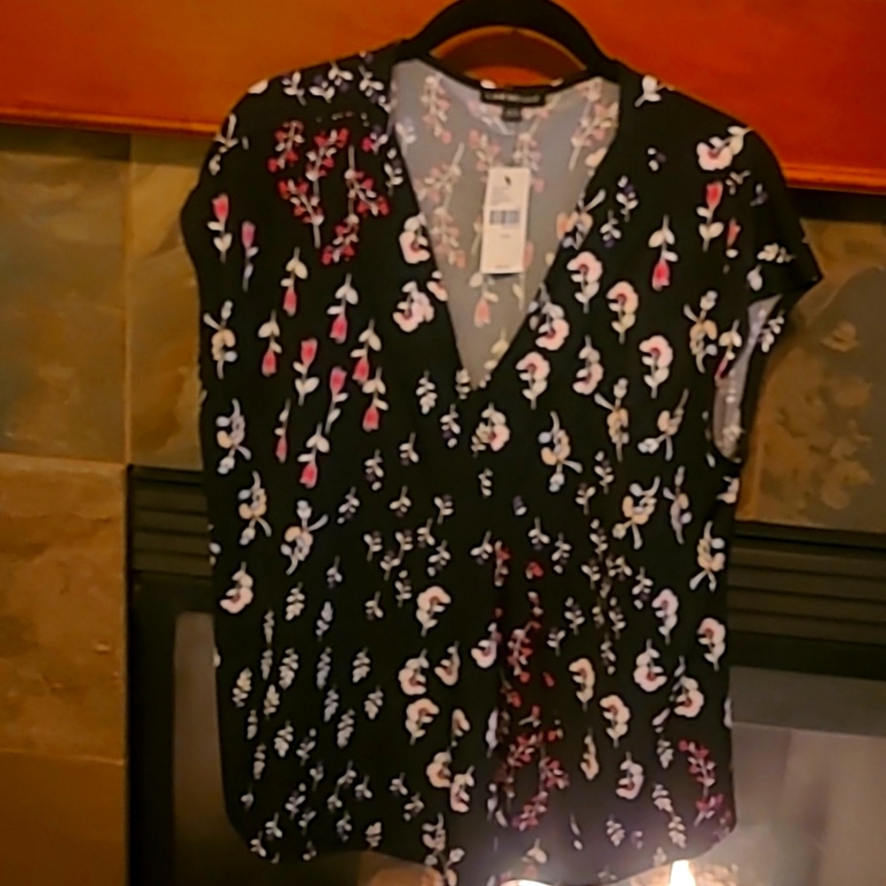 Lane Bryant Flower Pattern Blouse Top 👚 ✨️